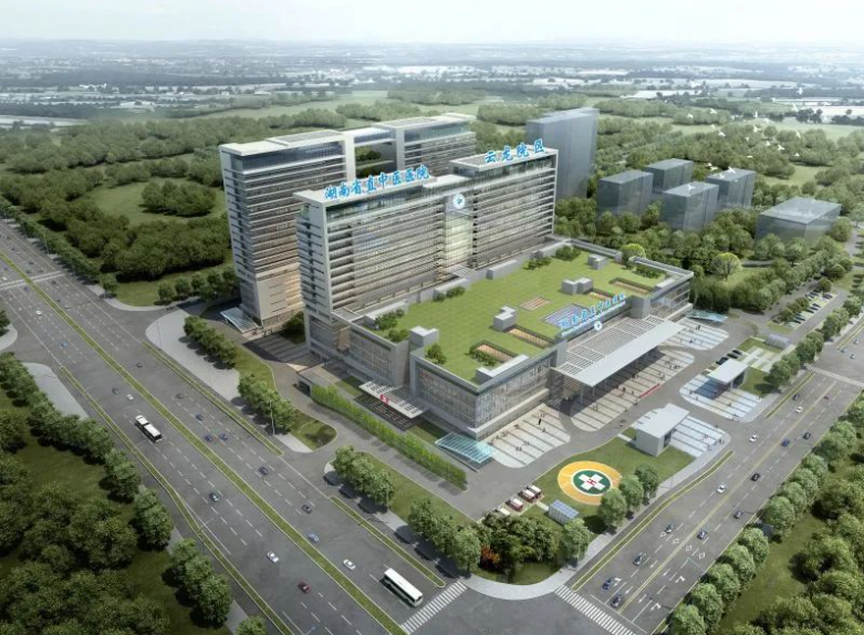 太阳集团2018承建湖南省直中医医院全院定制环保护理系统整体解决方案